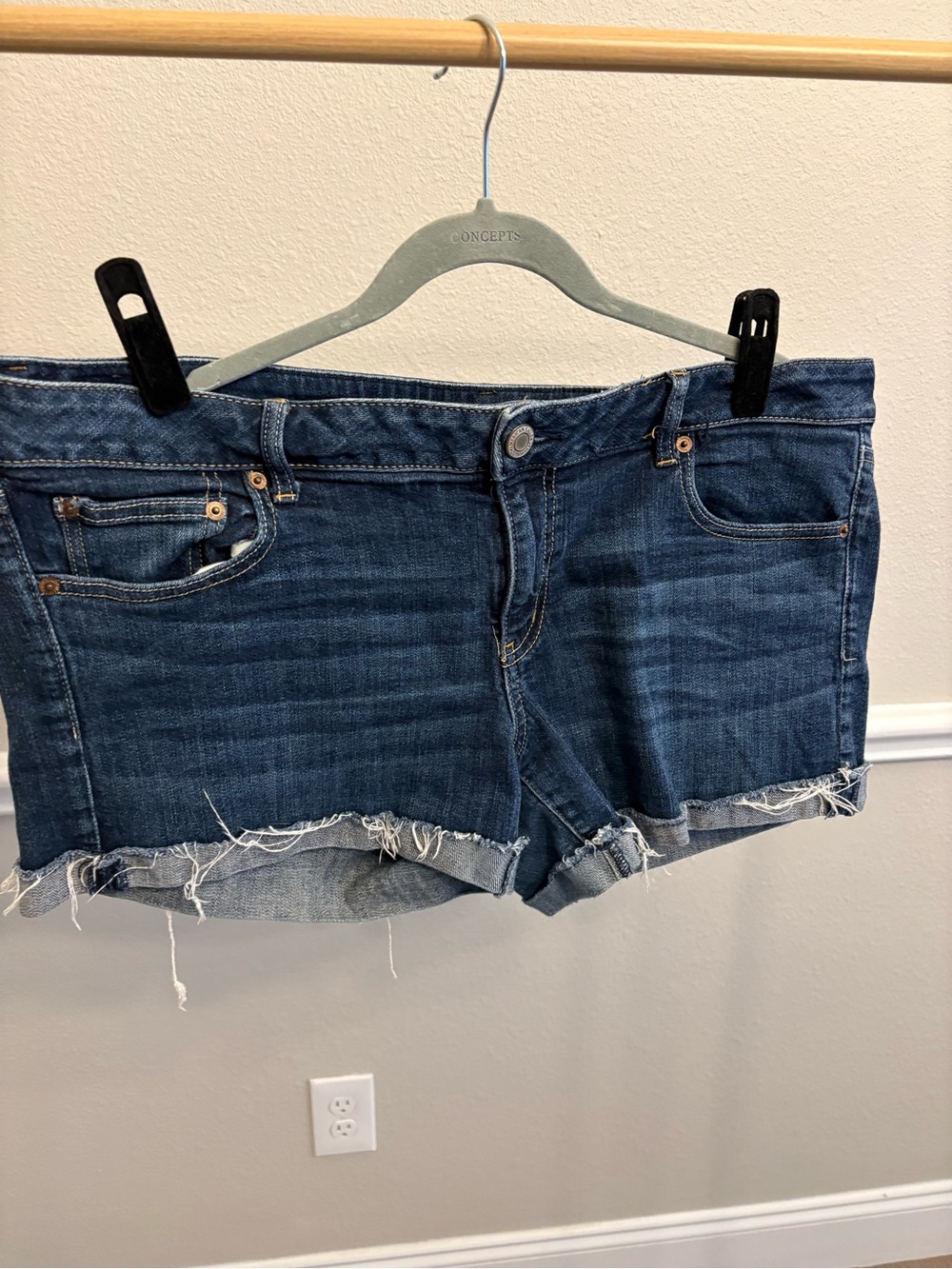 American Eagle Outfitters Size 18 Stretch Dark Blue Jeans